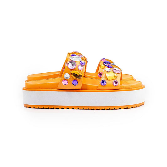 Sandália Flatform Pixie Sunset - DL STORE - AMARELO