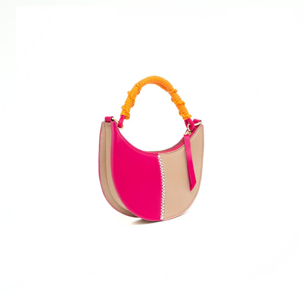 Bolsa Geo Crossbody Berry - DL STORE - Nude / Berry