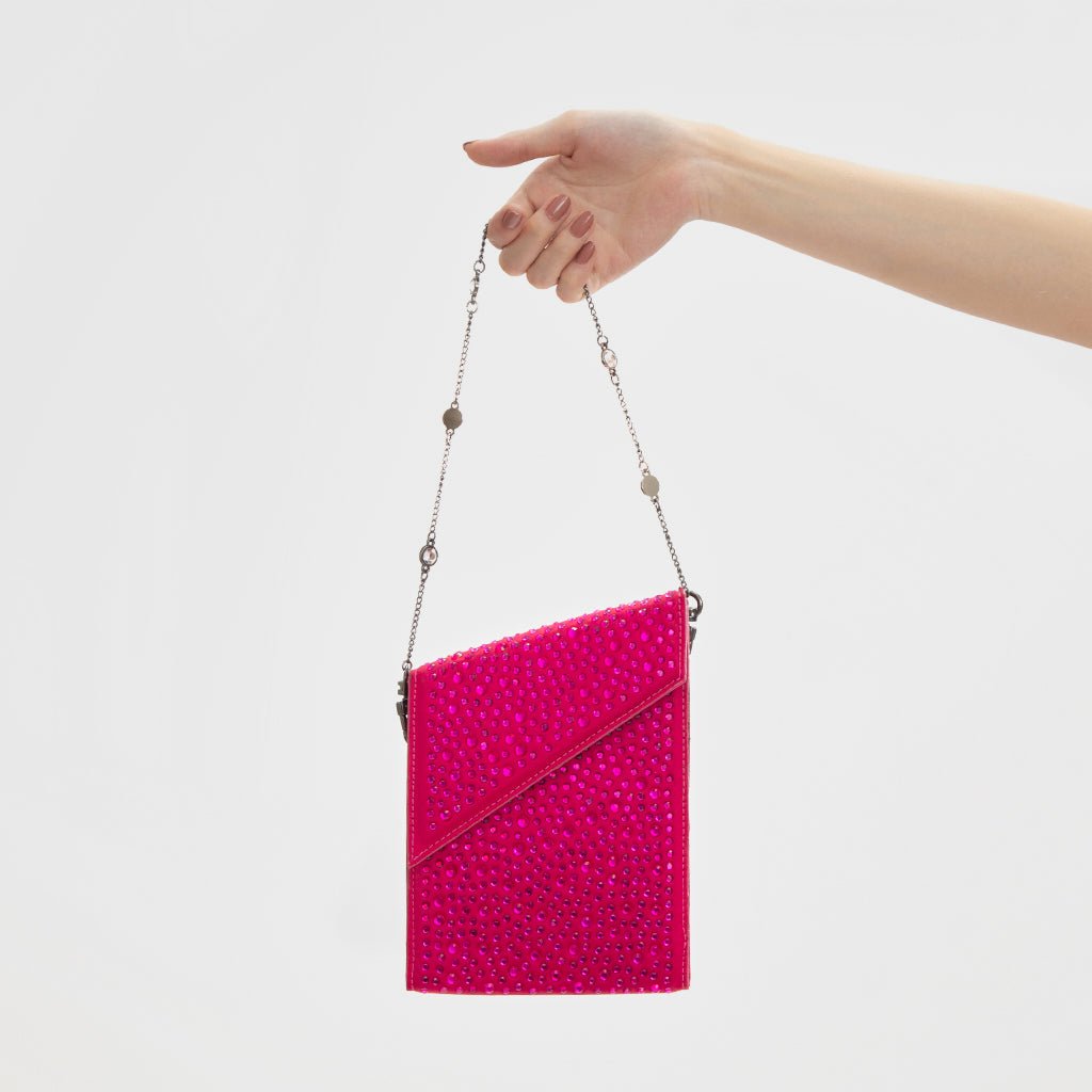 Bolsa Geo Sparkle Pink - DL STORE - PINK